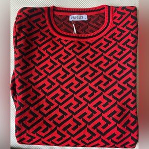 Red Short Sleeve Knitwear